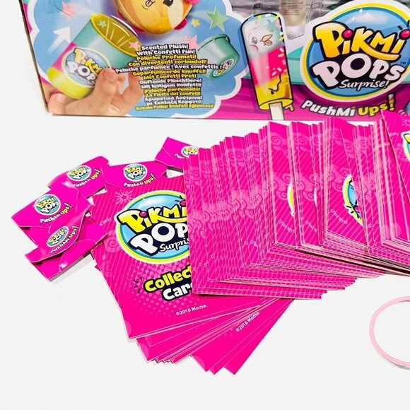 Pikmi Pops Surprise! PushMiUps set of 19 w/ Display Case, Collector Cards & More - Picture 5 of 8